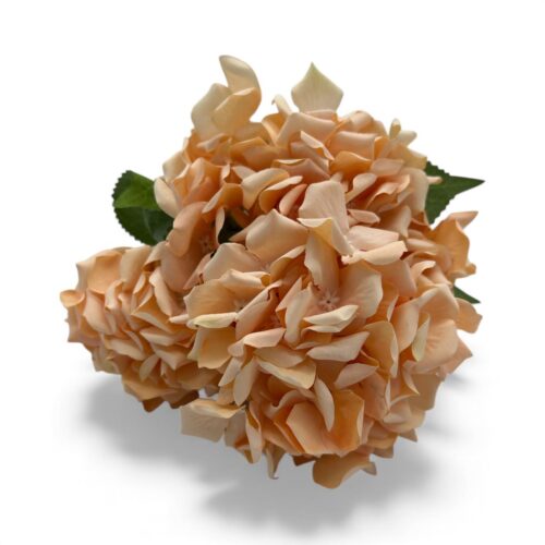 Hortensie Artificiala 5 flori Buchet Artificial Piersica