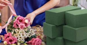 Burete floral - tipuri burete pentru flori, utilizări și ghid complet pentru aranjamente