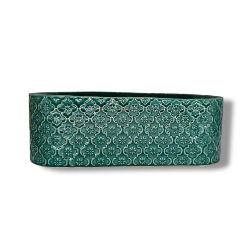 Vas Decorativ Vintage Verde Deschis Ceramică