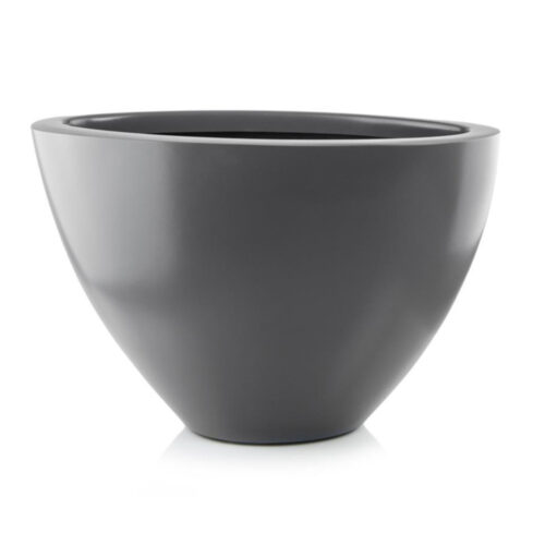 Vas oval pentru flori rezistent la inghet ideal pentru grădini și terase