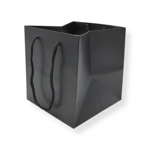 Punga cadou hartie neagra 35 cm