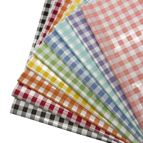 Set 20 Coli Ambalaj Celofan Colorful Plaid Paper 58 x 58 cm