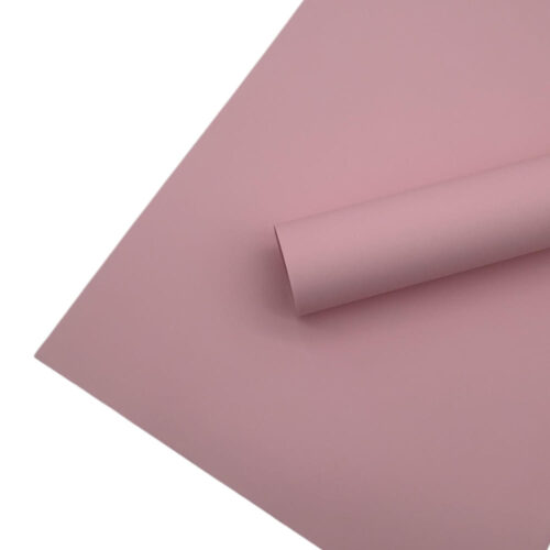 Set 20 Coli Ambalaj Celofan The Mist Matte Paper 58 x 58 cm Captivating Pink