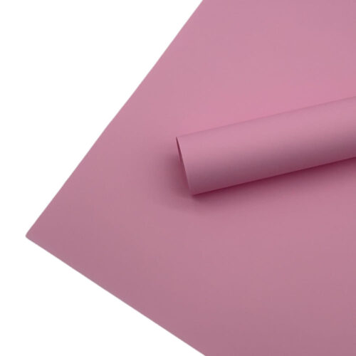 Set 20 Coli Ambalaj Celofan The Mist Matte Paper 58 x 58 cm Light Pink