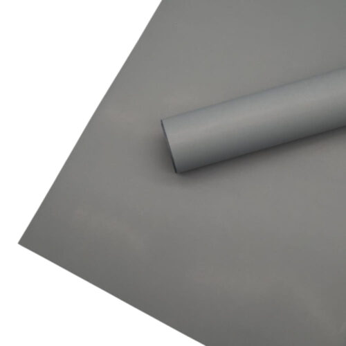 Set 20 Coli Ambalaj Celofan The Mist Matte Paper 58 x 58 cm Senior Grey