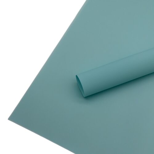 Set 20 Coli Celofan Light Foggy Aqua Blue 58x58 cm