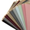 Set 20 Coli Celofan Rosa Gold Edge Light Foggy Paper 58 x 58 cm