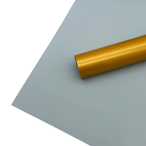 Set 20 coli celofan flori albastru "The Golden Days" 58 x 58 cm.