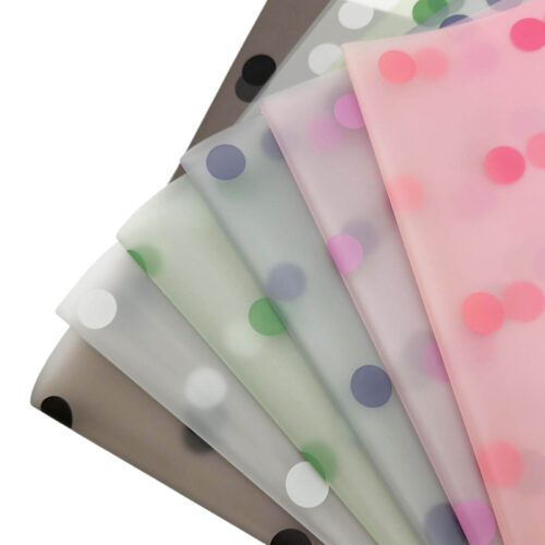 Set 20 coli Celofan Small Bubbles Light Foggy 58x58 cm Ambalaj cu buline