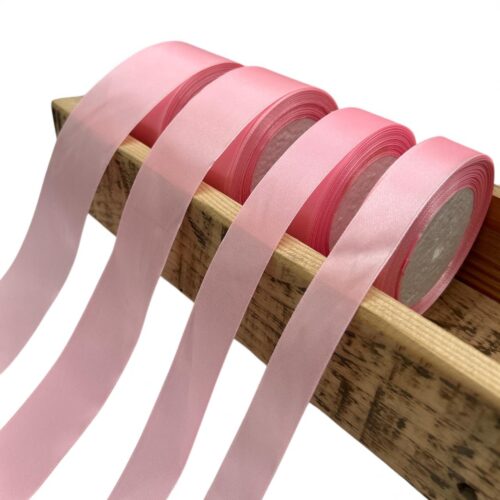 Set Role Panglica Din Satin Roz A041