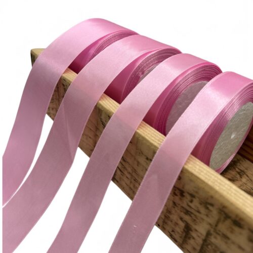 Alternative view of Set Role Panglica Satin Culoare Roz A093