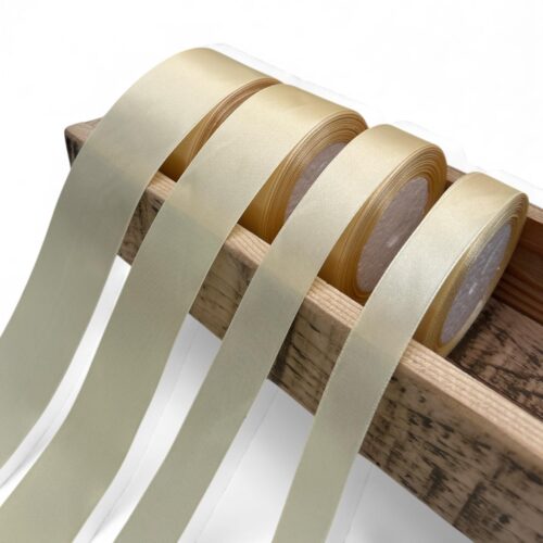 Alternative view of Set Role Panglica din Satin Crem A064