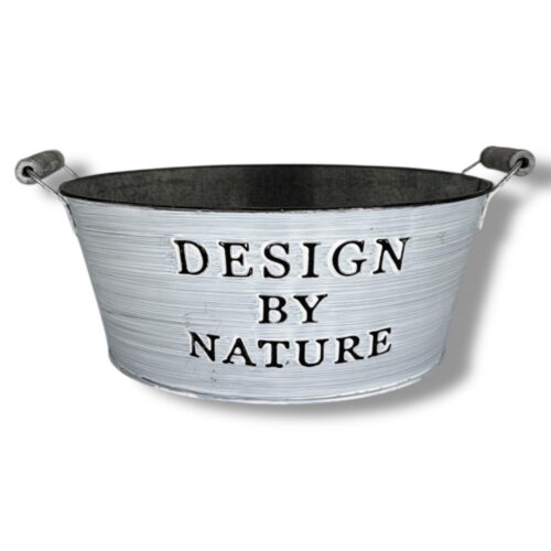 Vas din Tabla cu manere pentru Aranjamente Florale