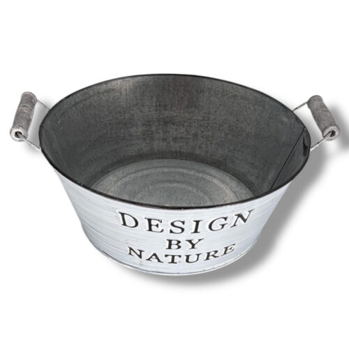 Alternative view of Vas din Tabla pentru Aranjamente Florale Ø 25 cm