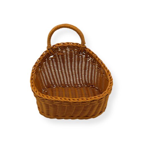 Alternative view of Cos din nuiele impletit suspendat pentru flori, 3 dimensiuni