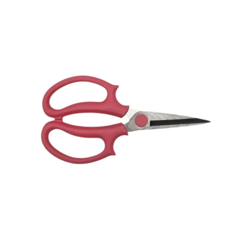 Foarfeca flori cu maner ergonomic roz