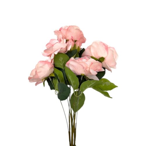 Buchet Floare Artificiala 9 Fire Trandafiri 55 cm