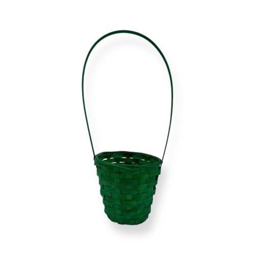 Cos pentru Flori Impletit cu Toarta, Ø 16 cm, Inaltime 40 cm