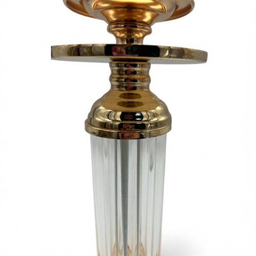 Alternative view of Suport lumanari auriu 19 cm